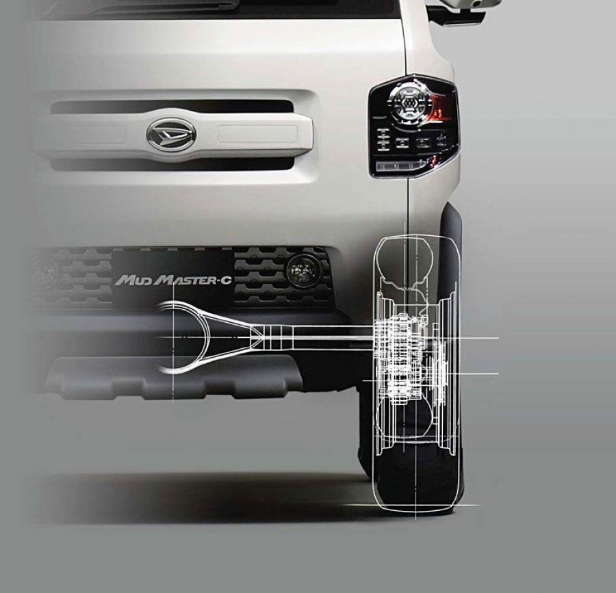  Daihatsu Mud Master Concept 2007 года  (фото 4 из 20)